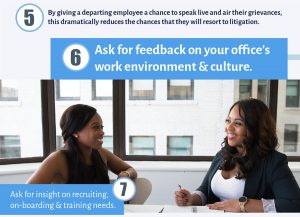 Exit Interviews offer tremendous benefits