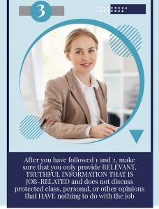 Tips for Employers Providing References