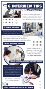 6 interview tips for the interviewer!